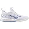 imageMizuno Womens Wave Luminous Volleyball ShoeWhiteBellwether Blue