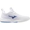 imageMizuno Womens Wave Luminous Volleyball ShoeWhiteBellwether Blue