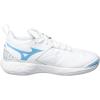 imageMizuno Womens Wave Momentum 3 Volleyball ShoeWhite Pinkglo Blueatoll