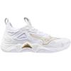 imageMizuno Womens Wave Momentum 3 Volleyball ShoeWhitegold