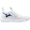 imageMizuno Womens Wave Momentum 3 Volleyball ShoeWhitenavy
