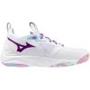imageMizuno Womens Wave Momentum 3 Volleyball ShoeWhitepink Tetra