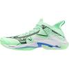 imageMizuno UnisexAdult Wave Lightning Neo 3 Volleyball ShoeNeo MintWhite