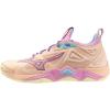 imageMizuno UnisexAdult Wave Momentum 3 Volleyball ShoePeach Bud