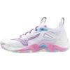 imageMizuno Womens Wave Momentum 3 Volleyball ShoeWhitepink Tetra