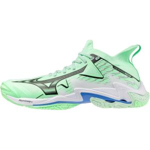 imageMizuno UnisexAdult Wave Lightning Neo 3 Volleyball ShoeNeo MintWhite