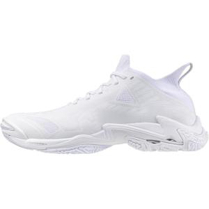imageMizuno UnisexAdult Wave Lightning Neo 3 Volleyball ShoeWhite