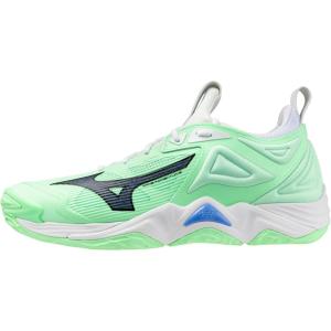 imageMizuno UnisexAdult Wave Momentum 3 Volleyball ShoeNeo Mintwhite