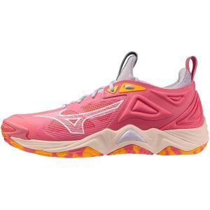 imageMizuno UnisexAdult Wave Momentum 3 Volleyball ShoeRosebud