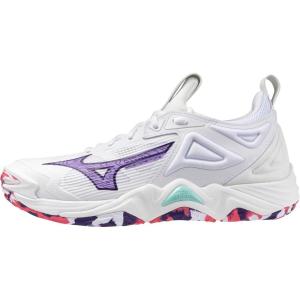 imageMizuno Womens Wave Momentum 3 Volleyball ShoeViolet Quartz
