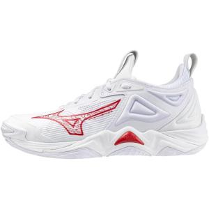 imageMizuno Womens Wave Momentum 3 Volleyball ShoeWhitered