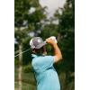 imageMizuno Crossed Clubs Meshback Golf HatHeathered GreyWhite