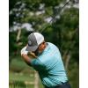 imageMizuno Crossed Clubs Meshback Golf HatHeathered GreyWhite