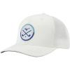 imageMizuno Crossed Clubs Meshback Golf HatWhite