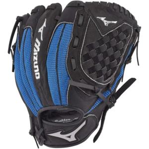 imageMizuno GPP1050Y3RY Prospect Series PowerClose Baseball Gloves 105quot Left Hand BlackRoyal Tartan Flex Web