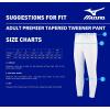 imageMizuno Mens Premier Tapered Tweener PantLight Blue
