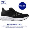 imageMizuno Womens Wave Rider 28 Running ShoeBlackharbor Mist