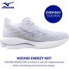 imageMizuno Womens Wave Rider 28 Running ShoeWhitenimbus Cloud