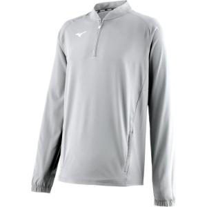 imageMizuno Mens Gametime Long Sleeve Hitting JacketGrey