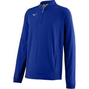 imageMizuno Mens Gametime Long Sleeve Hitting JacketRoyal