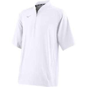 imageMizuno Mens Gametime Short Sleeve Hitting JacketWhite