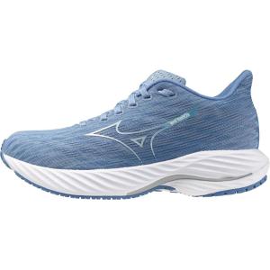 imageMizuno Womens Wave Rider 28 Running ShoeGlacier Lakewhite