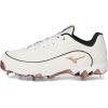 imageMizuno Womens 9Spike Swift 8 Low Metal Softball CleatWhiteRose Gold