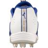 imageMizuno Womens 9Spike Swift 8 Low Metal Softball CleatWhiteRoyal