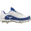 imageMizuno Womens 9Spike Swift 8 Low Metal Softball CleatWhiteRoyal
