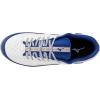 imageMizuno Womens 9Spike Swift 8 Low Metal Softball CleatWhiteRoyal