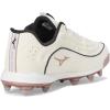 imageMizuno Womens Finch Elite 6 Low TPU Softball Cleats SneakerWhiteRose Gold