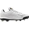 imageMizuno Womens Pro Fp Low Metal Fastpitch CleatWhiteBlack