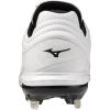 imageMizuno Womens Pro Fp Low Metal Fastpitch CleatWhiteBlack