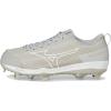 imageMizuno Womens Sweep 6 Softball ShoeGreyWhite