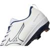 imageMizuno Womens Sweep 6 Softball ShoeWhiteNavy