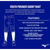 imageMizuno Youth Premier Short Baseball PantCharcoal