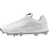 imageMizuno Womens Pro Fp Low TPU Fastpitch CleatWhiteSilver