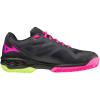 imageMizuno Womens Tennis ShoeEbony Pinkglo Neolime