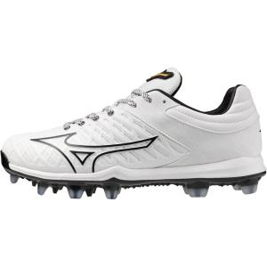 imageMizuno Womens Pro Fp Low TPU Fastpitch CleatWhiteBlack