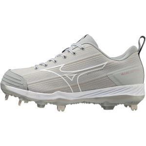 imageMizuno Womens Sweep 6 Softball ShoeGreyWhite