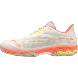 imageMizuno Womens Tennis ShoeSnow Whitefusion Coral