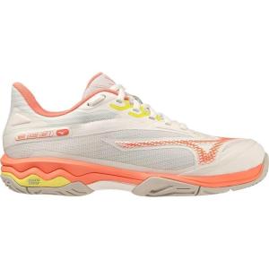 imageMizuno Womens Tennis ShoeSnwwht Fcoral Sspring