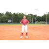 imageMizuno Adult Womens Belted Low Rise Fastpitch Softball PantRed