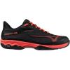 imageMizuno Mens Wave Exceed Light 2 Ac Tennis ShoeBlackradiant Red