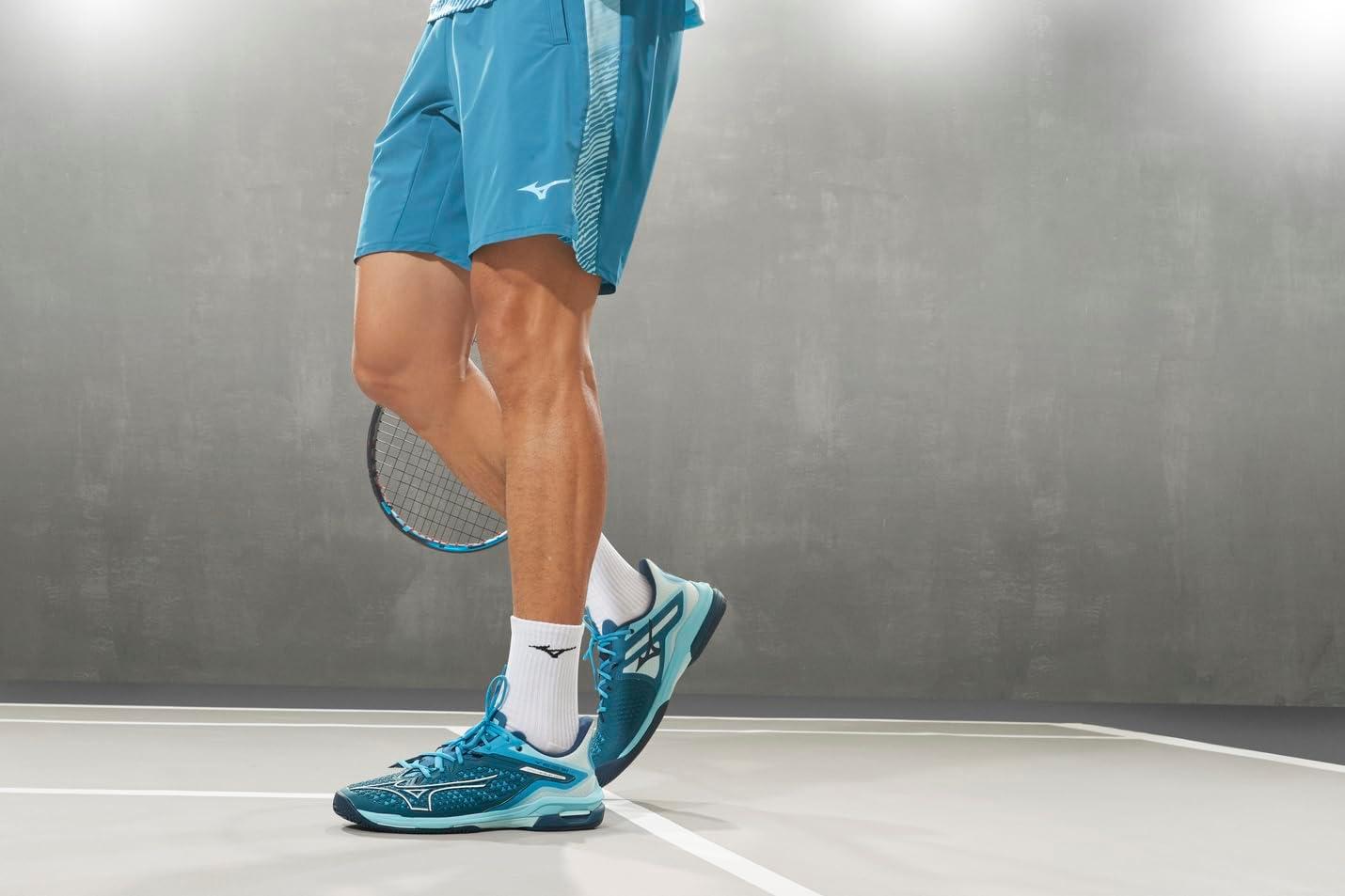 imageMizuno Mens Mens Wave Exceed Tour 6 All CourtMoroccan Bluewhite