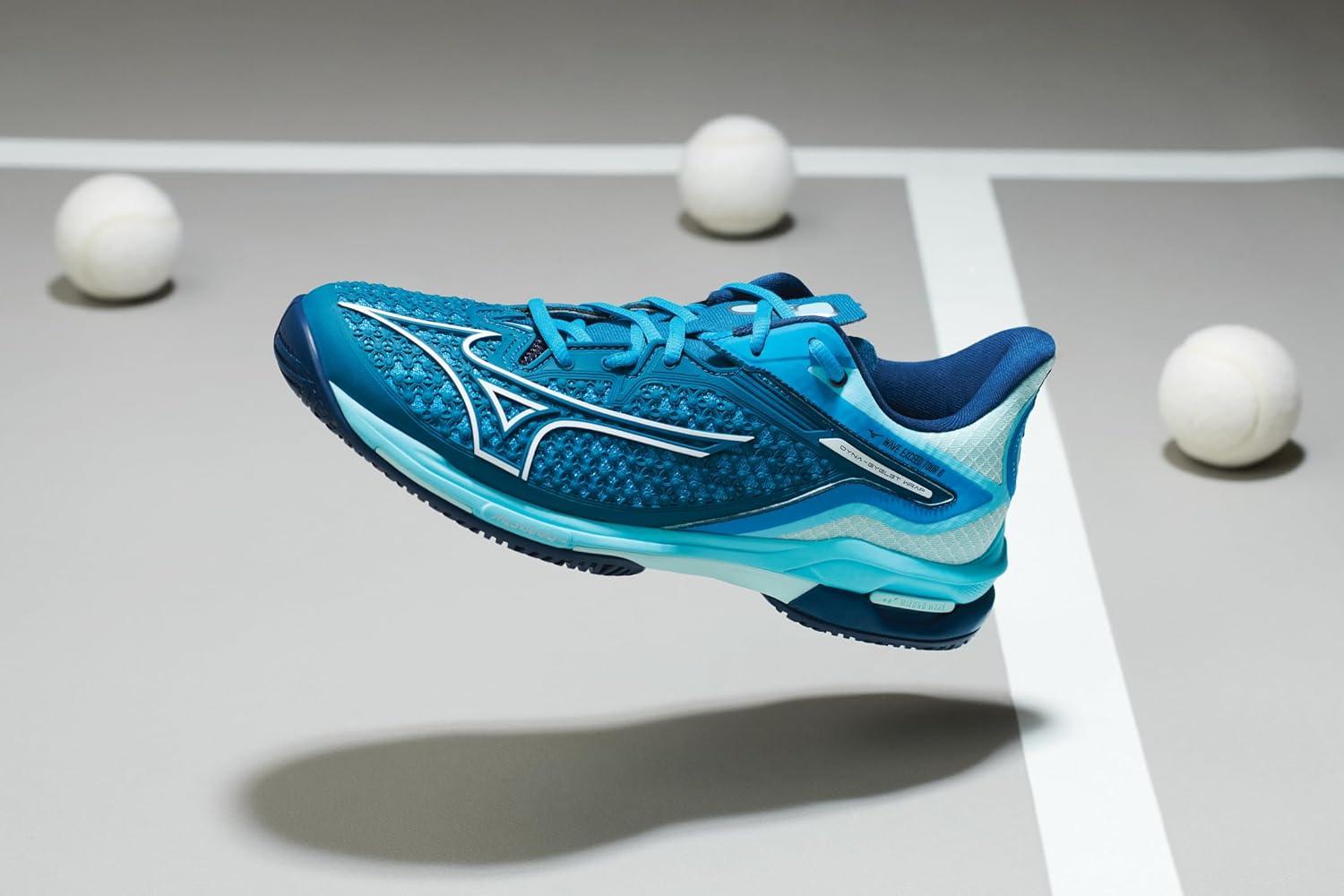 imageMizuno Mens Mens Wave Exceed Tour 6 All CourtMoroccan Bluewhite