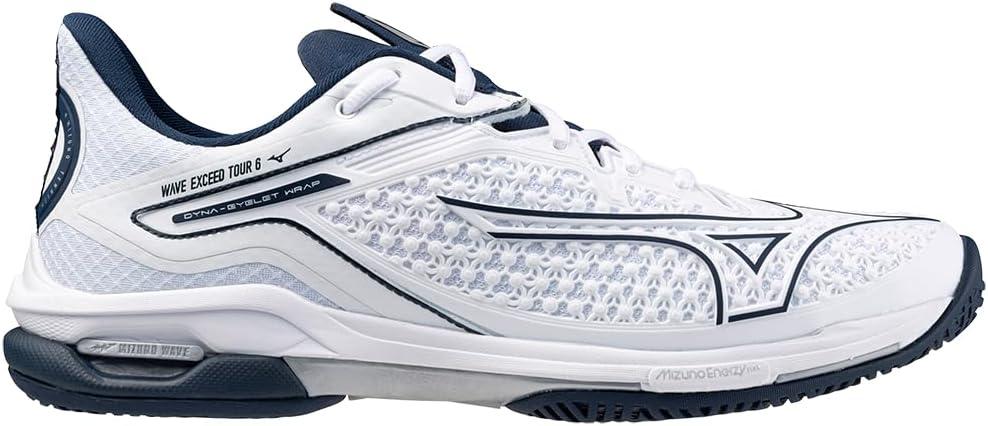 imageMizuno Mens Mens Wave Exceed Tour 6 All CourtWhiteDress Blue