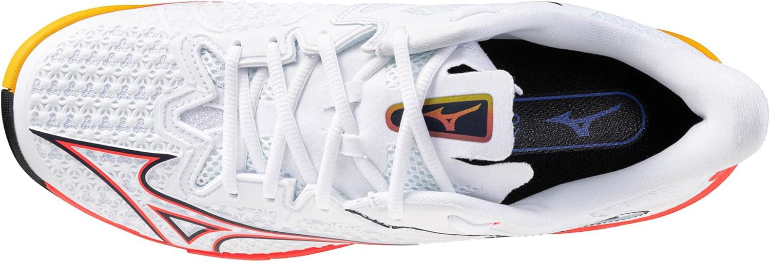 imageMizuno Mens Mens Wave Exceed Tour 6 All CourtWhitefiery Coral