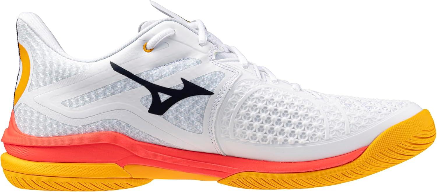 imageMizuno Mens Mens Wave Exceed Tour 6 All CourtWhitefiery Coral