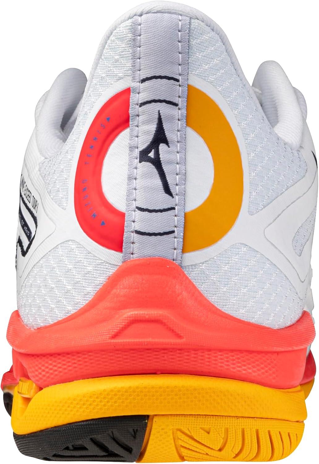 imageMizuno Mens Mens Wave Exceed Tour 6 All CourtWhitefiery Coral